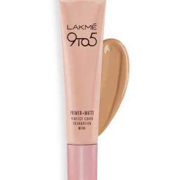 Lakme 9 To 5 Primer + Matte Perfect Cover Foundation Mini Warm Creme - 15 ml-image-50