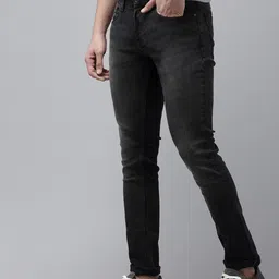 SPYKAR Men Skinny Slim Fit Low-Rise Light Fade Stretchable Jeans-picture-6