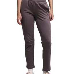 Puma Purple Essential Knitted Slim Fit Trackpants-picture-0
