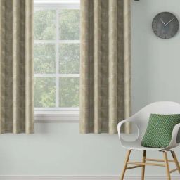 DDECOR Live Beautiful Beige Polyester 5 ft Window Curtain-picture-25
