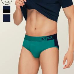 XYXX Multicolored Regular Fit Briefs - Pack Of 3-picture-6