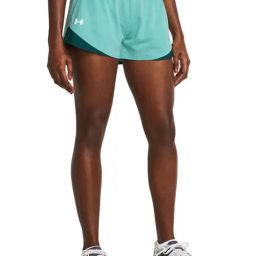 UNDER ARMOUR Green Printed Sports Shorts-image-60