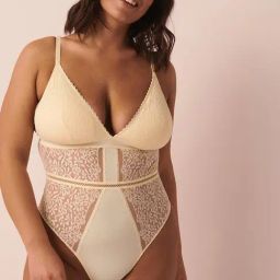 La Vie En Rose Yellow Lace Work Teddies Babydoll-image-50