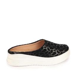Fausto Women's Black Mule Shoes-image-94