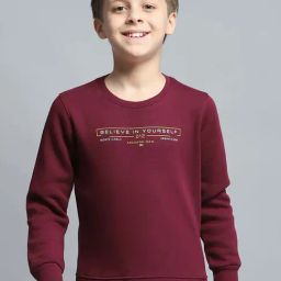 Monte Carlo Kids Burgundy Printed Sweatshirt-picture-18