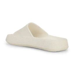 Floatz by Bata Men's White Slides image 5