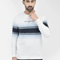 Crimsoune Club Light Grey Regular Fit Cotton Sweatshirt-picture-47