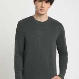 The Bear House Grey Regular Fit Logo Printed T-Shirt-image-39