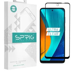 Sprig Edge To Edge Tempered Glass for Motorola G22 (Pack of 1)-picture-0