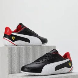 Puma Men's Ferrari RDG Cat 2.0 Black Casual Sneakers-image-25