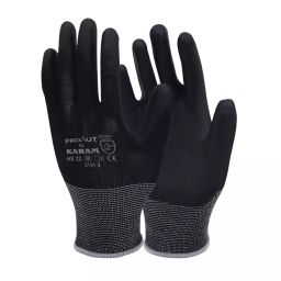Karam HS 22 Black Large Cut Resistant Gloves, (Pack of 3 Pair)-image-8