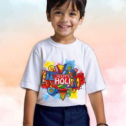 KUCHIPOO Boys Floral Printed T-shirt-image-76
