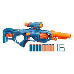 Nerf Elite 2.0 Eaglepoint RD-8 Blaster with 8 Dart Drum, Detachable Barrel, 16 Darts - Blue Orange-11