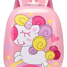 Bembika Kindergarten Cute Cartoon Kids School Bag Cute Unicorn Pink - 11.8 Inches-picture-4