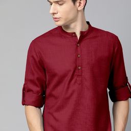 SHOPYCLICK Men Straight Kurta-image-34