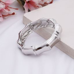 YouBella Silver-Plated Cuff Bracelet-image-39