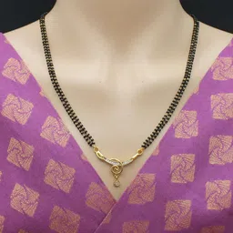 SONI DESIGNS Beads Gold-Plated Mangalsutra-picture-1