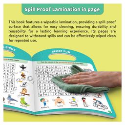 gowoo Write, Wipe & take Along Spot the Difference , Word Search With Pen |Combo of 2 | Engage & Explore Set image 3
