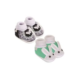 NESKA MODA Girls Black Cotton Booties-picture-29