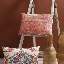 Romee Multicolor Polyester Cushion Covers (30 x 45 cm) - Set of 2-image-10