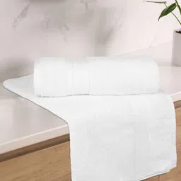 MYTRIDENT White 2 Cotton 500 GSM Bath Towel-image-31