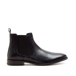 THOMAS CRICK Men's Black Chelsea Boots-image-67