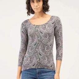 SALT Attire Multicolored Printed Top-picture-3