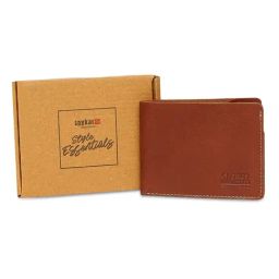 Spykar Brown Small Leather Bi-Fold Wallet For Men-picture-18