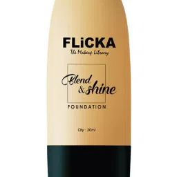FLiCKA Blend & Shine Foundation with SPF 03 Caramel - 30 ml-image-99