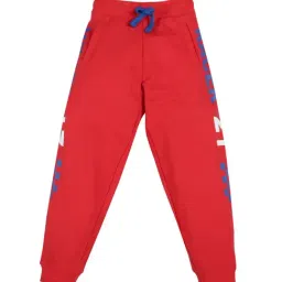 Plum Tree Kids Red Printed Joggers-image-59
