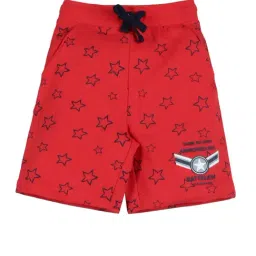 Plum Tree Kids Red Printed Shorts-image-98