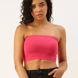 Forever 21 Pink Tube Crop Top-picture-26