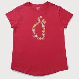 Gini & Jony Kids Red Printed Top-image-50
