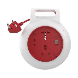 GM 3208 Jewel 16 Amp 3 Pin 4m Extension Cord (White and Red)-image-69