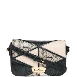 Accessorize London Multicolor Textured Medium Sling Handbag-83