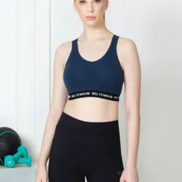 Van Heusen Navy Cotton Sports Bra-48