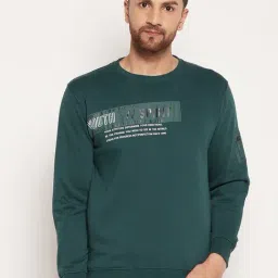 Duke Teal Regular Fit Printed SweatShirt-picture-30