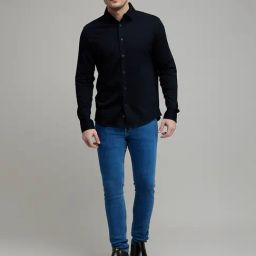 celio celio* Black Regular Fit Shirt-picture-2