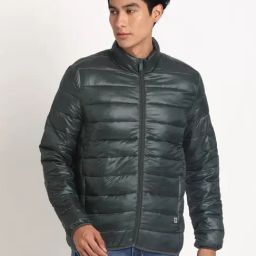 Turtle Green Relaxed Fit Jacket-image-47