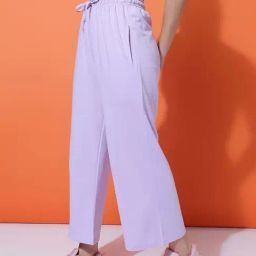 MKH Purple Regular Fit Trackpants-picture-3