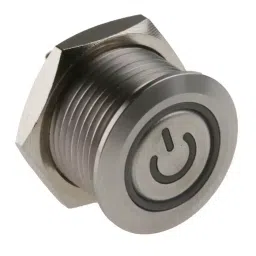 RS PRO Illuminated Push Button Switch Momentary 16 mm SPST Blue LED 36 V DC, 1759612-picture-19