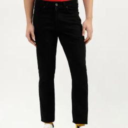 United Colors of Benetton Black Skinny Fit Lightly Washed Jeans-picture-43