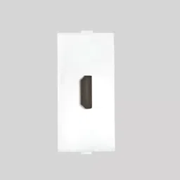 GreatWhite HDMI Unit 1 Module in White Color and Plastic Body, 20158-WH (Pack of 10)-45