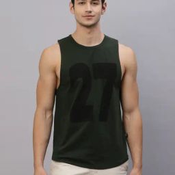 Rigo Green Printed Vest-18