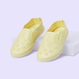 Forever Glam by Pantaloons Women's Yellow Casual Loafers-image-30