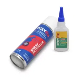 POLYFIX HV Instant Glue and Spray Activator Combo Kit for Quick and Strong Bonding image 3