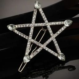 Panash Gold Toned & White CZ Embellished Bobby Pin-image-41