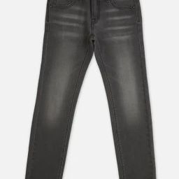 Pepe Jeans Kids Grey Solid Jeans-image-31