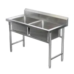 Verai Stainless Steel Two Sink Unit-image-55