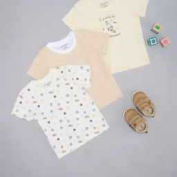 Pantaloons Baby Boys Multicoloured T-Shirts - Pack of 3-image-80